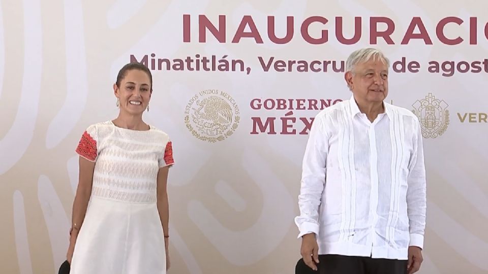 Claudia Sheinbaum y Andrés Manuel López Obrador.