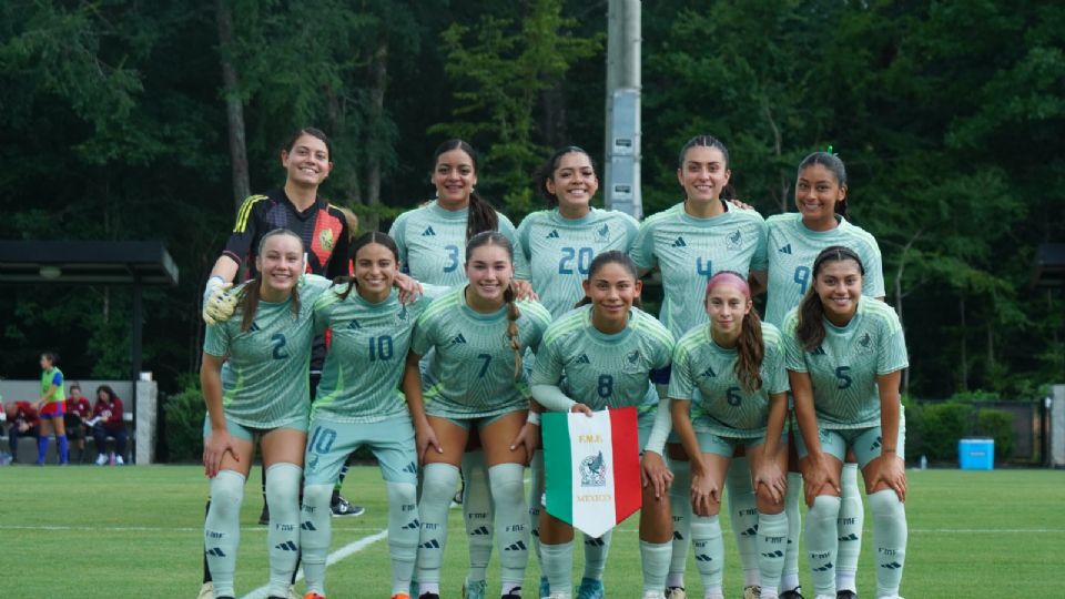 La Selección Mexicana Sub-20 Femenil se prepara para el Mundial de la categoría.