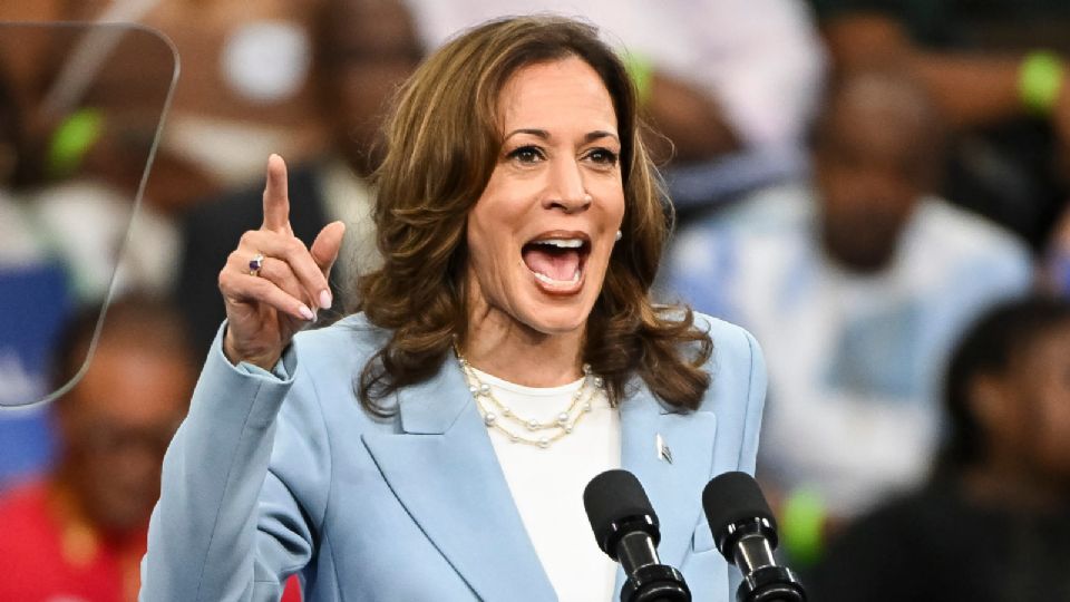 Kamala Harris, candidata demócrata y vicepresidenta de Estados Unidos.