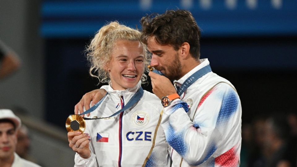 Checa Tomas Machac y Katerina Siniakova.