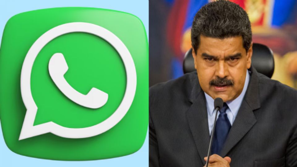 Nicolás Maduro 'rompe relaciones' con Whatsapp.