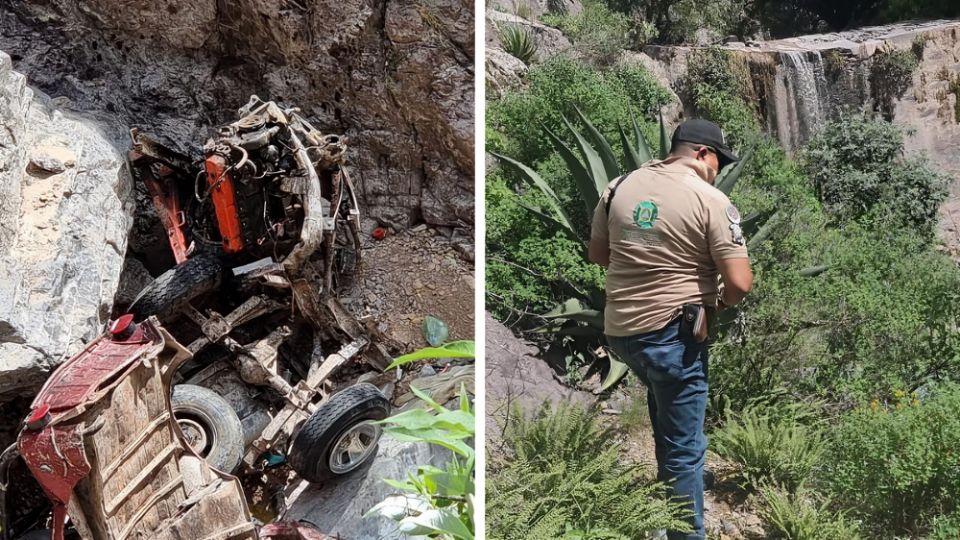 Regios sufren grave accidente en Real de Catorce en San Luis Potosí; dos murieron