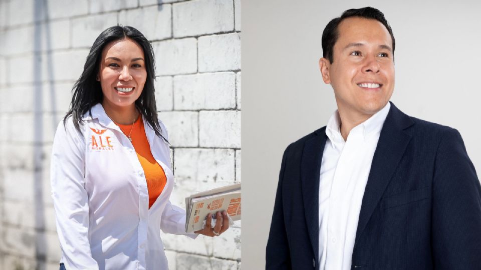 Alejandra Morales y Daniel Carrillo.