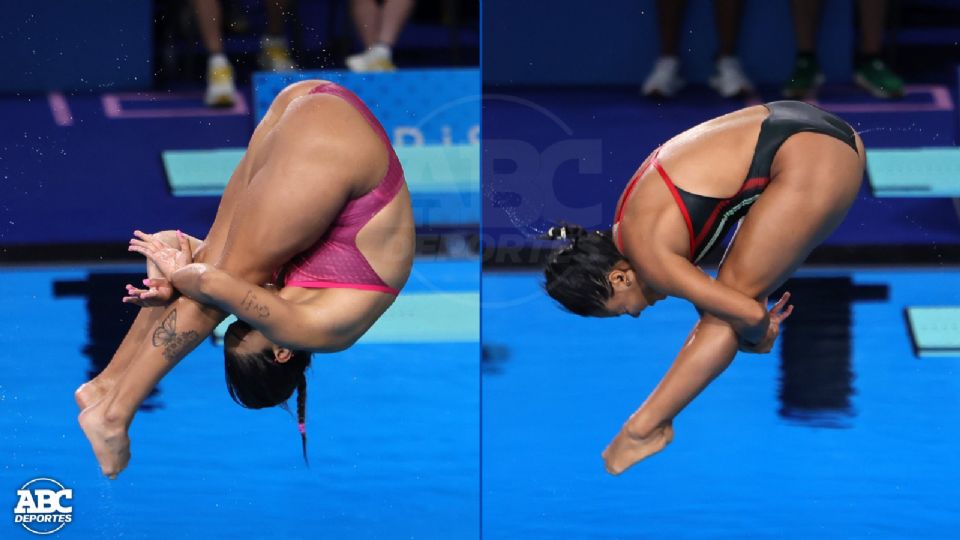 Aranza Vázquez y Alejandra Estudillo lograron su clasificación a las semifinales de clavados en trampolín de 3 metros