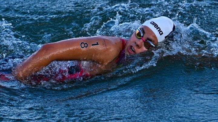 Martha Sandoval, en el Top 20 de natación en aguas abiertas en París 2024