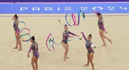 Equipo mexicano de gimnasia rítmica vive histórico debut en París 2024