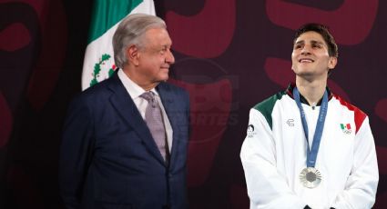 París 2024: López Obrador felicita a Marco Verde por su medalla de plata