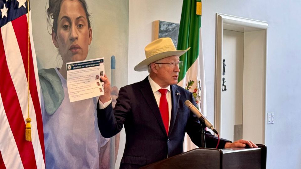 Ken Salazar, embajador de Estados Unidos en México.