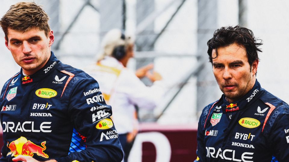 Sergio Pérez y Max Verstappen tuvieron muchas complicaciones en el Grran Premio de Italia.