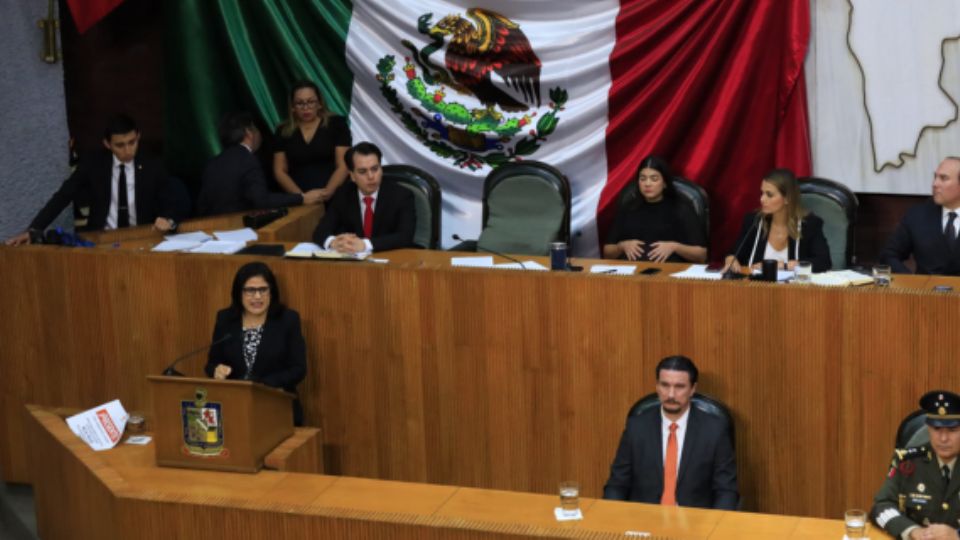 Sesión solemne Congreso de Nuevo León.