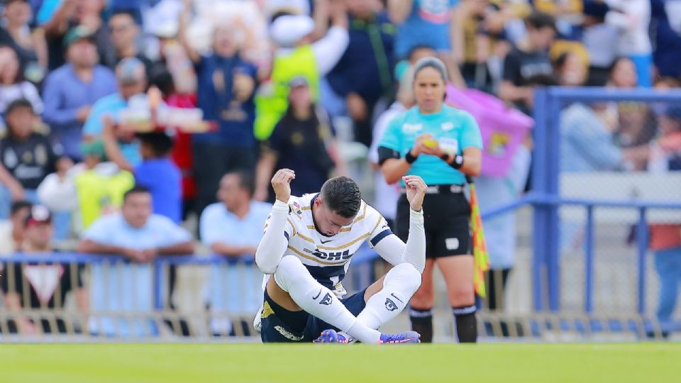 Funes Mori volvió a festejar ante Tigres y marcó su primer gol en CU.