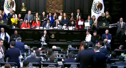 Luego de caos y en sede alterna, se aprueba en lo general reforma al Poder judicial de AMLO