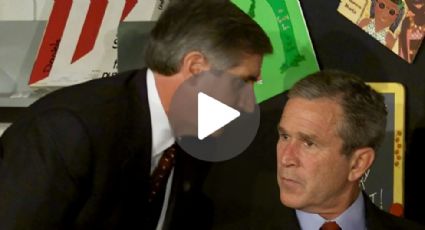 VIDEO: La reacción de George W. Bush al atentado del 9/11  en las Torres Gemelas