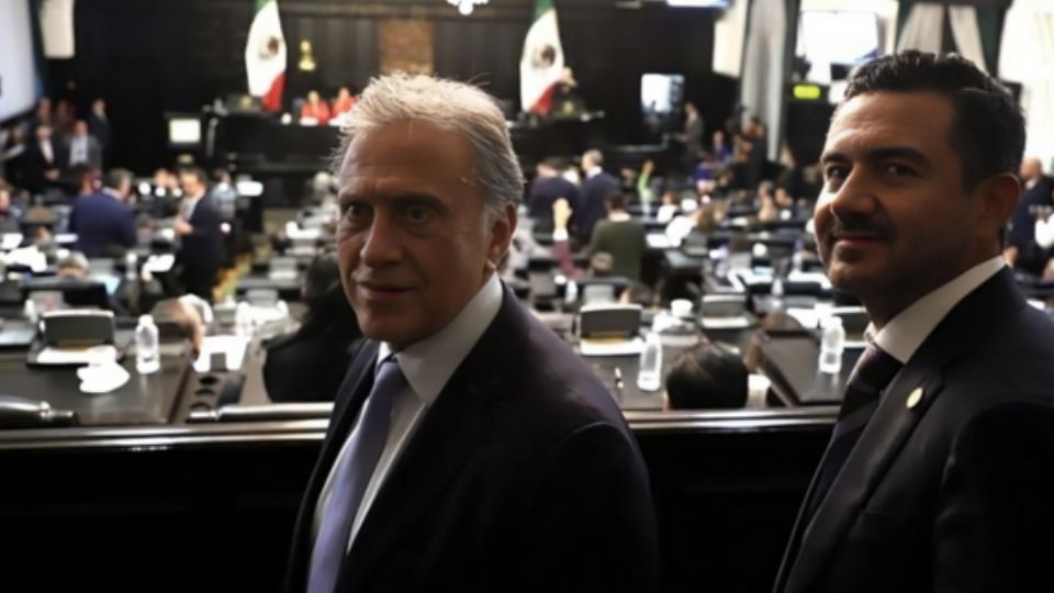 Miguel Ángel Yunes Linares y Miguel Ángel  Yunes Márquez.