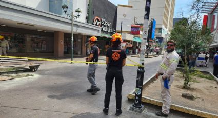 Explosión en Paseo Morelos en Monterrey, sorprende a paseantes