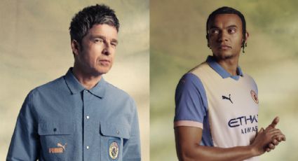 Manchester City presenta jersey diseñado por Noel Gallagher