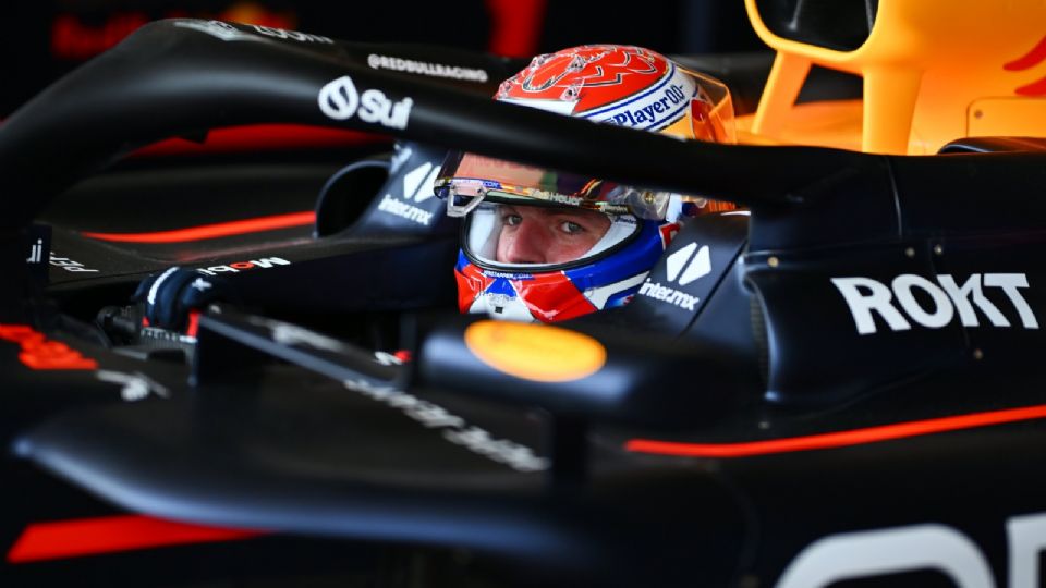 Max Verstappen lideró la primera práctica en Bakú.