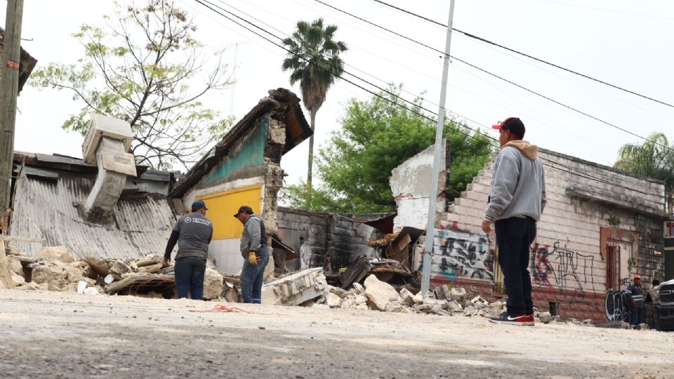 Vivienda en ruinas.