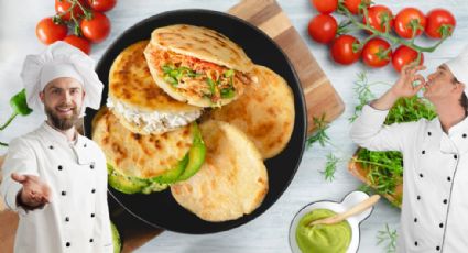 3 recetas sencillas para preparar arepas en casa | Ingredientes y precios