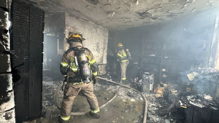 Se incendia departamento en Condominios Constitución