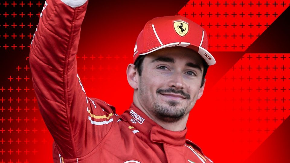 Charles Leclerc obtuvo su cuarta pole consecutiva en Bakú.