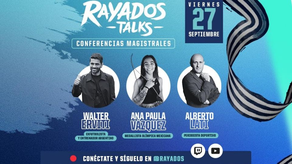 Invitados para Rayados Talks, que organiza el club en las instalaciones del Tecnológico de Monterrey.