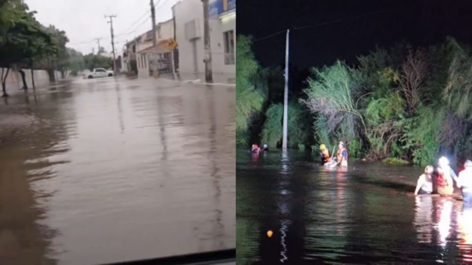 ‘Ileana’ toca tierra en Sinaloa y provoca inundaciones en el noroeste de México.