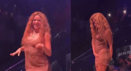 Shakira es grabada por debajo de su vestido mientras bailaba su nueva canción