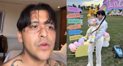 Christian Nodal enfurece tras críticas por no felicitar a su hija en redes; 'No se metan'