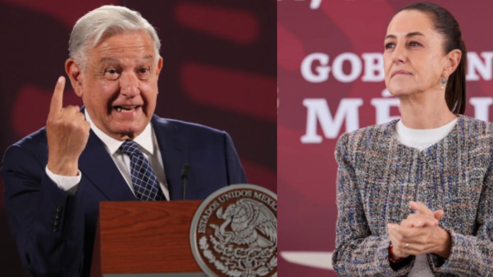 Andrés Manuel López Obrador y Claudia Sheinbaum.