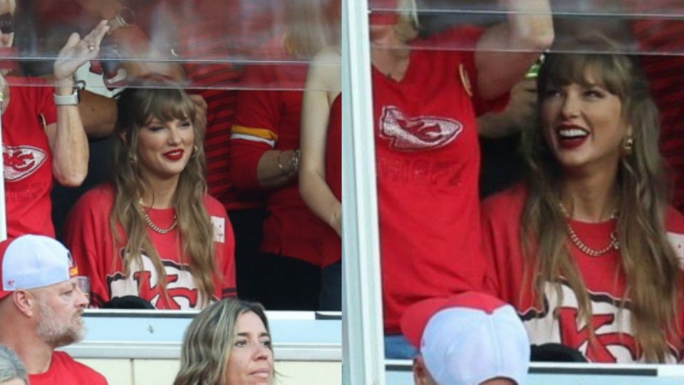 Taylor Swift en el juego de Kansas City Chiefs contra Cincinnati.