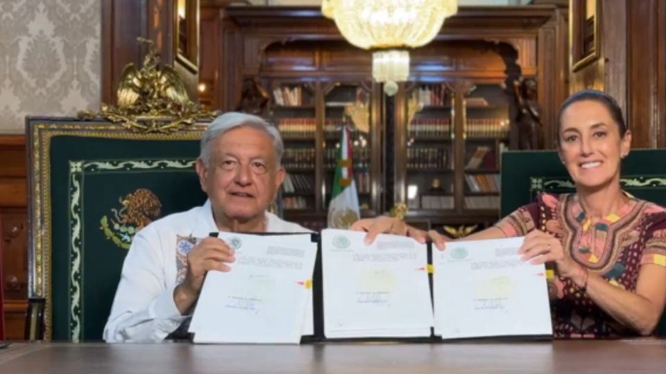 Andrés Manuel López Obrador y Claudia Sheinbaum.