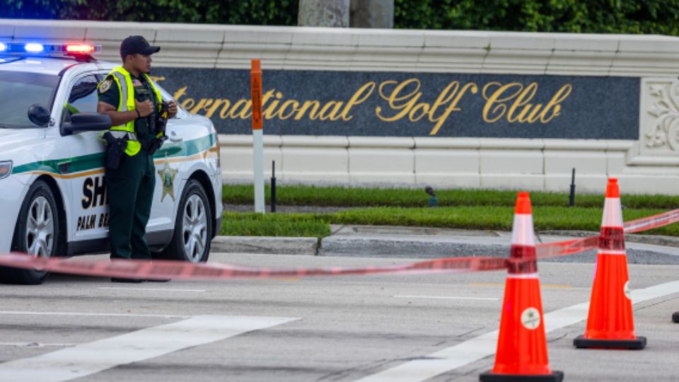 Los hechos se registraron en las inmediaciones del Trump International Golf Club de Palm Beach.