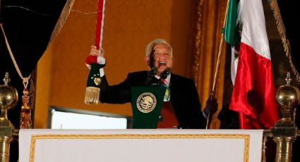 Con 24 vivas, así fue el último grito de AMLO desde Palacio Nacional