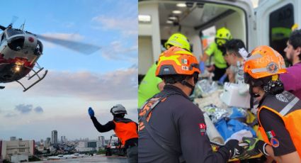 Menor cae de un tobogán de 3 metros de altura en Montemorelos