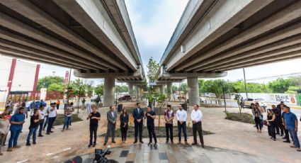 Concluyen y entregan la obra del Puente Vehicular Churubusco-Vía Tampico