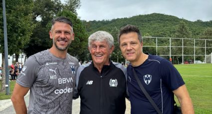 Bora Milutinovic visita El Barrial previo al Juego de Leyendas