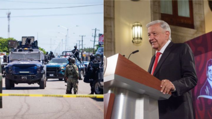 La violencia en Sinaloa es una propaganda de sensacionalismo y alarma: AMLO