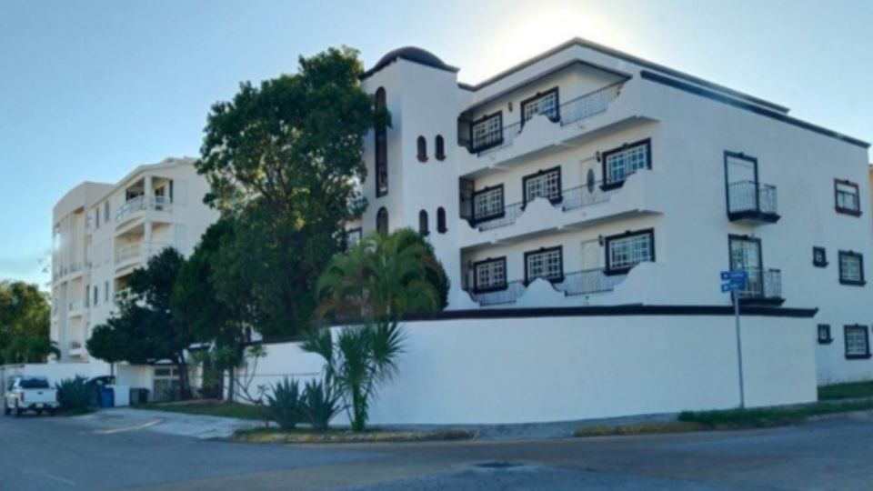 Edificio de departamentos ubicado en el municipio de Benito Juárez, Quintana Roo.