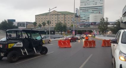 Túnel de la Loma Larga: Ahora cierran carriles de San Pedro a Monterrey