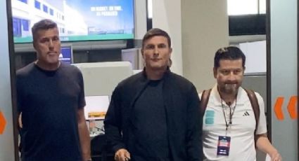 Zanetti llega a Monterrey para el Juego de Leyendas y elogia al fútbol mexicano