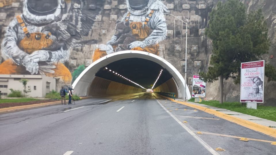 Túnel de la Loma Larga | X / @SSPCMonterrey