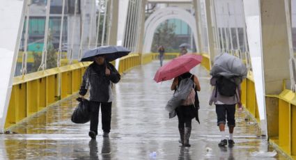 ¡No salgas sin paraguas! Frente frío 1 traería lluvia intensa a Monterrey