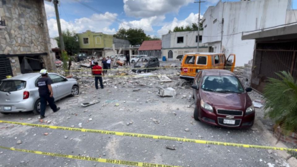 Explota bodega almacenadora de pólvora en Reynosa | X / @FuriaNegra77