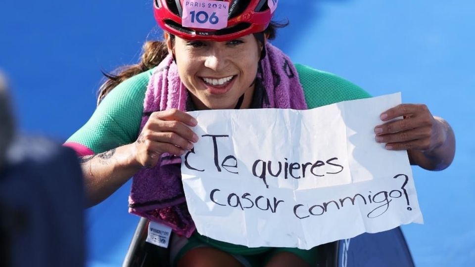 Brenda Osnaya se comprometió en París 2024.