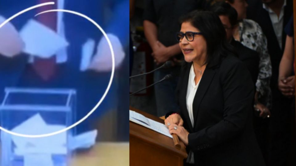 Sandra Pámanes, diputada local de MC, advirtió que interpondrá una denuncia penal por el voto doble en el Congreso de NL.