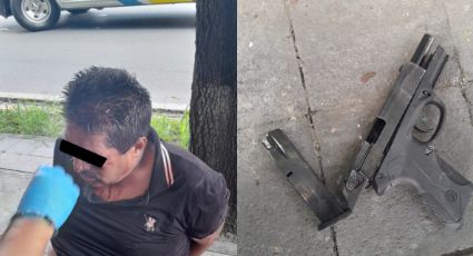 Capturan a presunto asaltante de farmacia en Monterrey