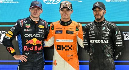 Norris saldrá primero, delante de Verstappen, en Singapur; Checo arrancará en la decimotercera plaza