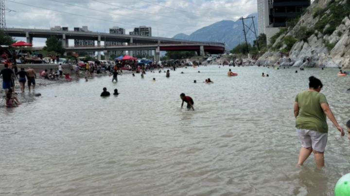 Tras tormenta Alberto, disfrutan del agua que revivió el río de 'La Huastequita'