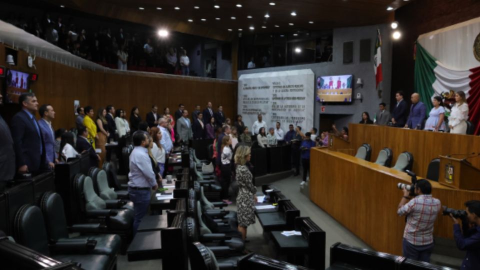 Pleno del Congreso de Nuevo León.